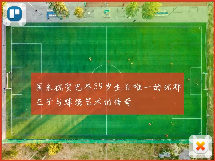 国米祝贺巴乔59岁生日唯一的忧郁王子与球场艺术的传奇
