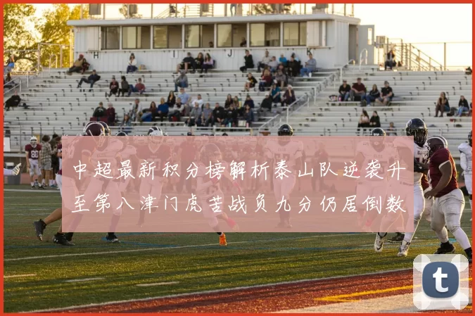中超最新积分榜解析泰山队逆袭升至第八津门虎苦战负九分仍居倒数第二
